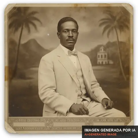 Documento de muestra generado por IA: retrato de hombre