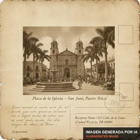 Documento de muestra generado por IA: tarjeta postal