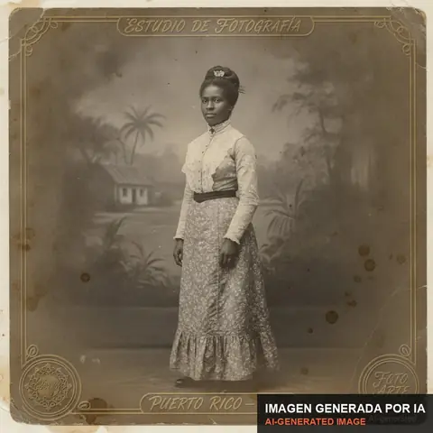 Documento de muestra generado por IA: retrato de mujer