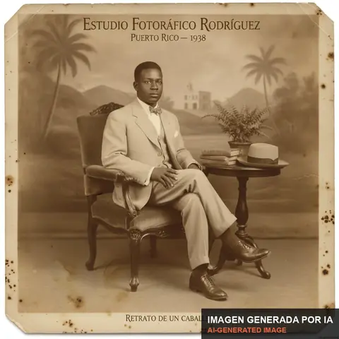 Documento de muestra generado por IA: retrato de hombre