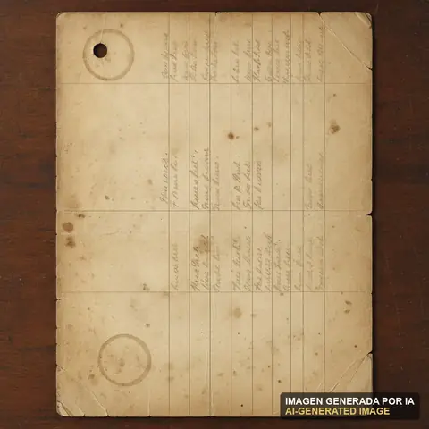 Documento de muestra generado por IA: libro de cuentas